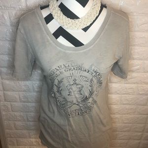 CURRENT/ELLIOT Distressed Tee